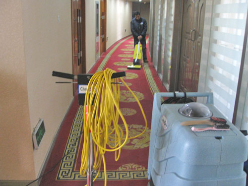 宾馆地板清洗